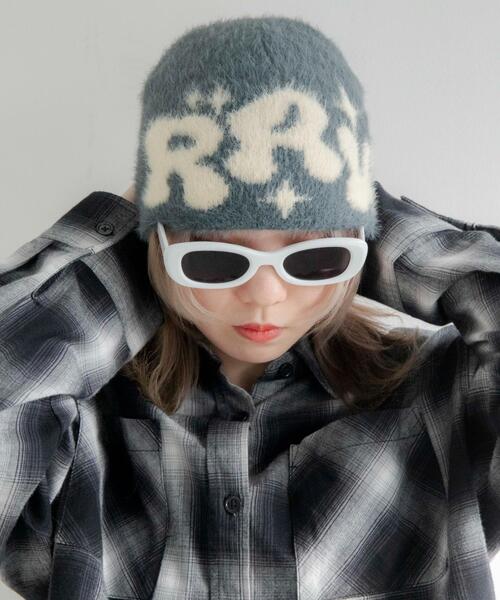 LIBEIRO ロゴニットキャップ セール】Original logo knit cap / オリジナルロゴニット