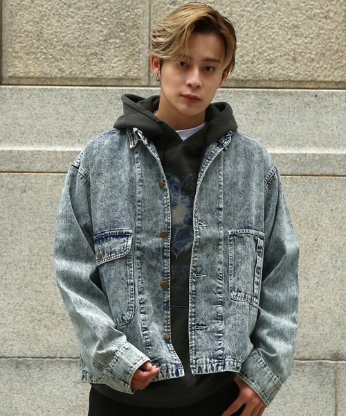 SIDEWAY STANCE デニムジャケット gジャン 「SIDEWAY STANCE