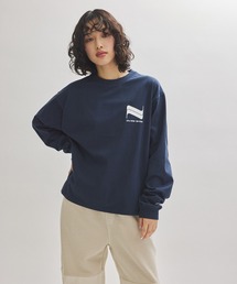 tシャツ 「Champion for ADAM ET ROPE'」別注 LONG SLEEVE T-SHIRT レディース｜ZOZOTOWN Yahoo!店