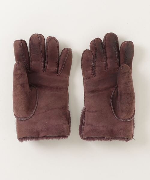 UGG Australia（アグオーストラリア） 「UGG」 手袋 L ブラウン