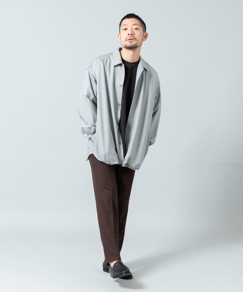 専用です。アーツアンドサイエンス バンドカラーシャツジャケット メンズM 専用です。アーツアンドサイエンス バンドカラーシャツ