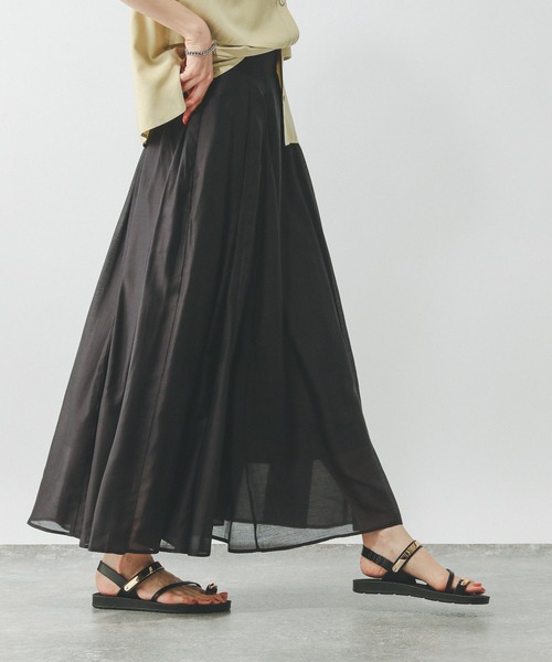 satisatisatix★商品 GLOBAL WORK（グローバルワーク） ロング スカート 夏 シアータック