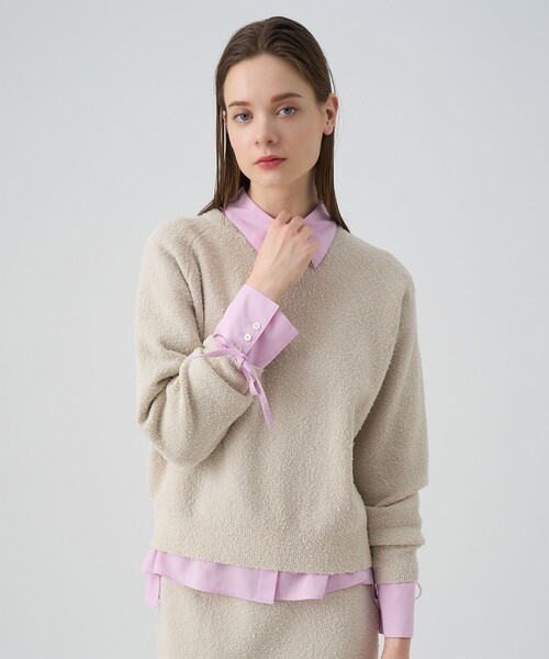 ANAYI（アナイ） ニット セーター 「セットアップ対応商品」ネップ