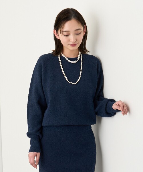 ANAYI（アナイ） ニット セーター 「セットアップ対応商品」ネップ