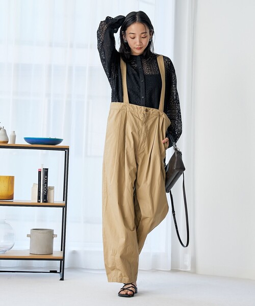 coen（コーエン） サロペット オーバーオール ランタンサロペット