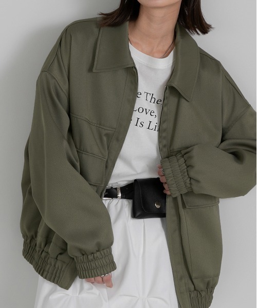 BETOUPE☆エコペットツイルW-ZIPブルゾン BETOUPE☆エコペットツイルW-ZIPブルゾン M - メルカリ