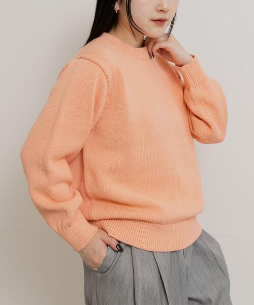 Yonetomi NEW BASIC ニット セーター 米富繊維 WASHI COTTON KNIT