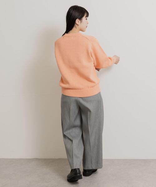 Yonetomi NEW BASIC ニット セーター 米富繊維 WASHI COTTON KNIT