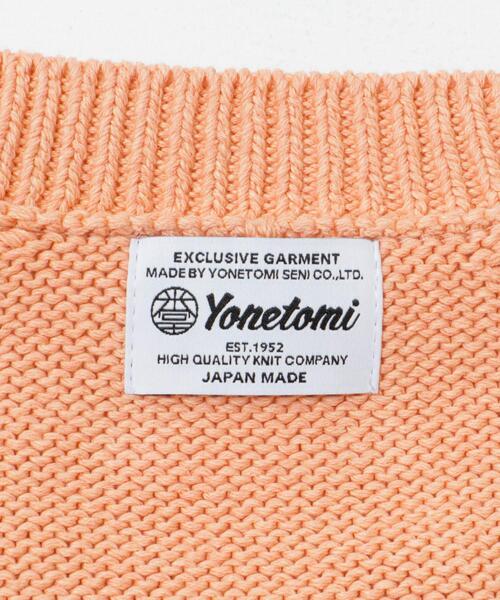 Yonetomi NEW BASIC ニット セーター 米富繊維 WASHI COTTON KNIT