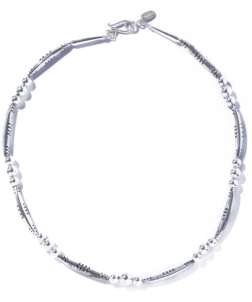 ネックレス 「quip queint」bowling tribe carve necklace/ボウリング トライブ カーヴ ネックレス レディースの画像