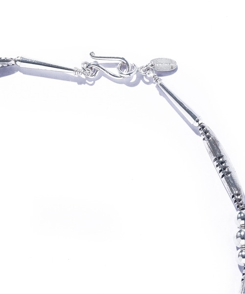 ネックレス 「quip queint」bowling tribe carve necklace/ボウリング トライブ カーヴ ネックレス レディースの画像