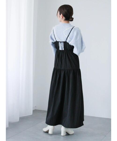 「Te chichi TERRASSE」 長袖ニット F チャコールグレー レディース_画像7