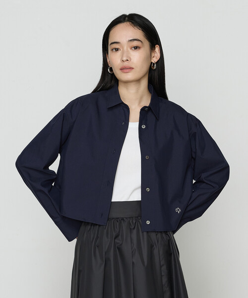 ブラウス シャツ ストライプタイプライター／バルキーオックスフォード シャツ レディース COMME CA ブラウス シャツ ストライプタイプライター／バルキー