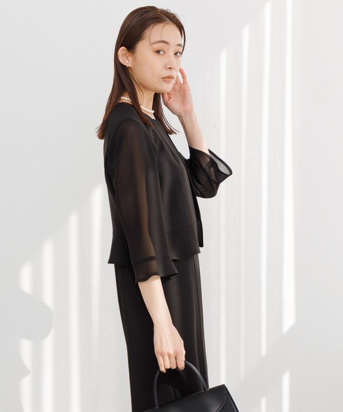 form forma ワンピース 「喪服」「洗える」WEB限定 ブラック