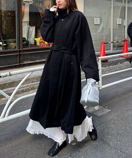 CIAOPANIC（チャオパニック） コート LARGE ブラウン レディース