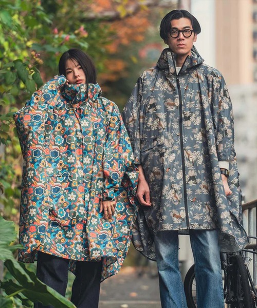 フレデリック × KiU コラボレインポンチョ カッパ KiU レインコート カッパ KiU/キウ RAIN PONCHO - 2nd キウ