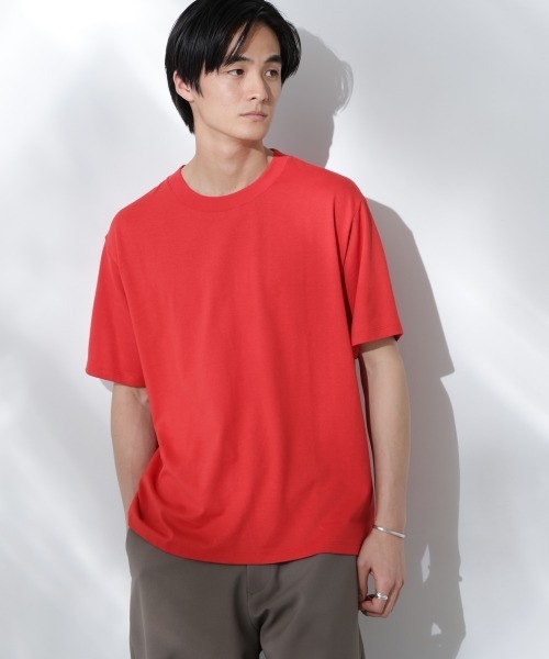 NANO universe（ナノ・ユニバース） tシャツ Anti Soaked(R)汗染み防止