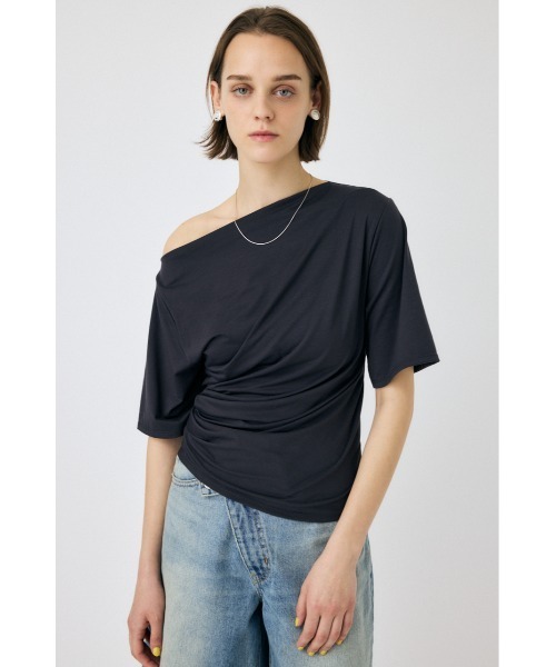 tシャツ ASYMMETRY SHOULDER Tシャツ レディース