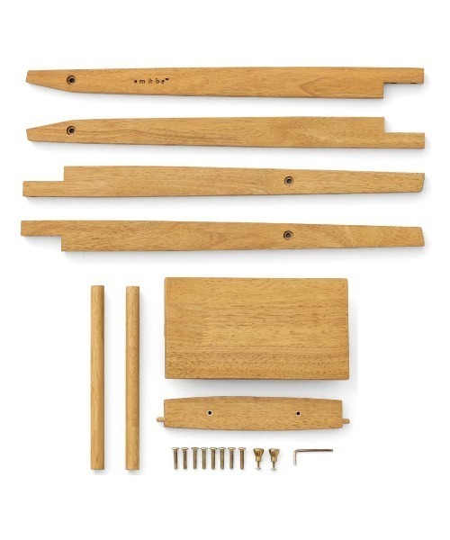 Kraso（クラソ） 家具 魅せる収納 立てかけてちょい置き 天然木ラダー