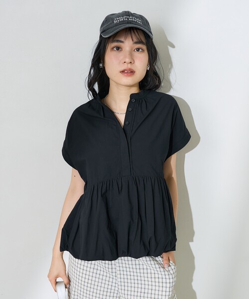 FREAK'S STORE（フリークスストア） ブラウス シャツ 裾バルーン