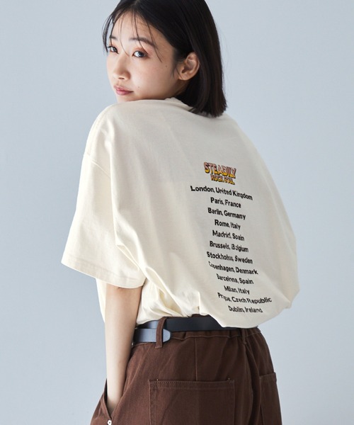 Unknown ノーブランド ヴィンテージ加工 Tシャツ Tee 半袖 トップス MONO-MART tシャツ ヴィンテージ加工ツアーグラフィックデザイン