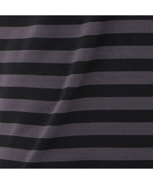 BRIEFING GOLF SHADOW STRIPE POLO（NAV／M） BRIEFING ポロシャツ 「BRIEFING GOLF／ブリーフィングゴルフ