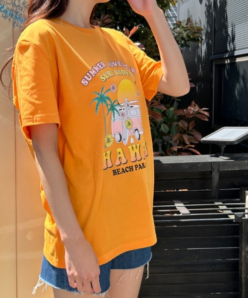 Loco Ocean（ロコオーシャン） tシャツ 半袖 サマーグラフィックT