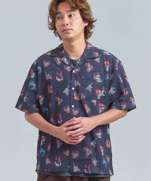JACKROSE（ジャックローズ） アロハシャツ シャツ 半袖 ALCARZA