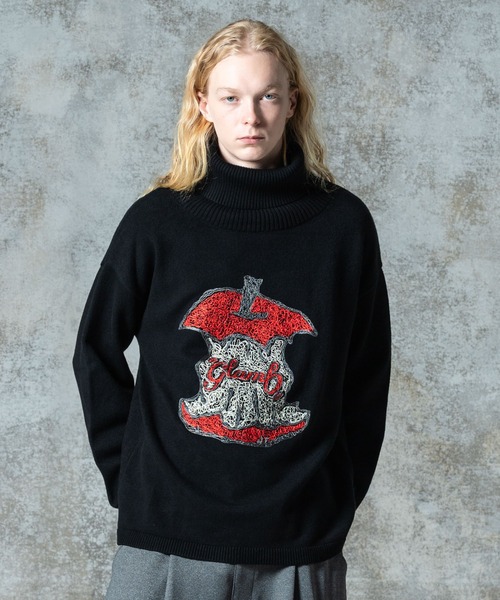 glamb セーター ニット Eaten Apple Turtle Neck Knit / イー
