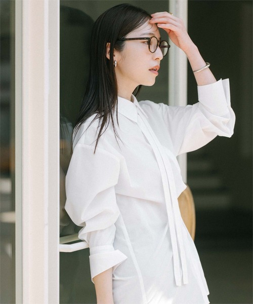 ur's（ユアーズ） ブラウス シャツ マルチwayボウタイ/カシュクール