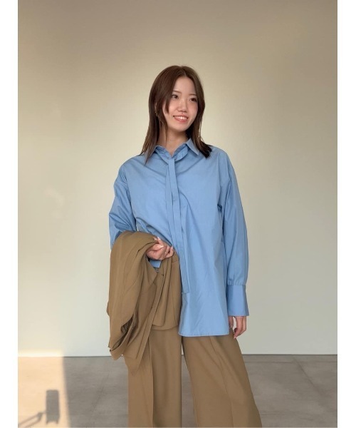 【YUI】SHAINA MOTE カシュクールシャツ ブラウス VIS（ビス） ブラウス シャツ 「2WAY」カシュクールシャツ「洗える