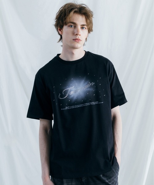 BLAYMORE tシャツ 「BLAYMORE」Tearrain Rhinestone T / ライン