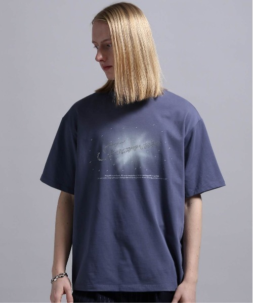 BLAYMORE tシャツ 「BLAYMORE」Tearrain Rhinestone T / ライン