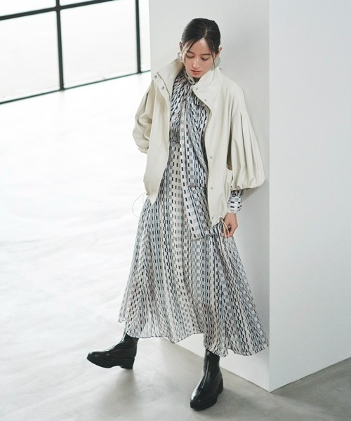 FRAY I.D（フレイ・アイディー） ブルゾン 1 アイボリー レディース