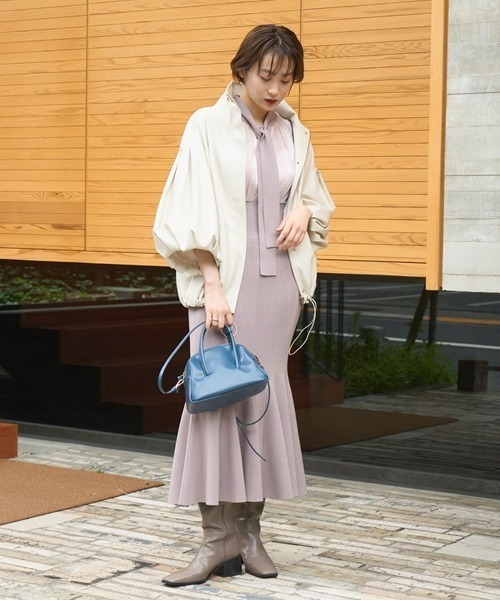 FRAY I.D（フレイ・アイディー） ブルゾン 1 アイボリー レディース