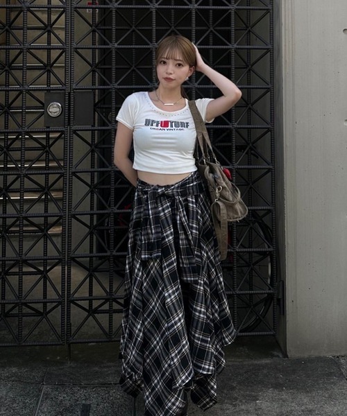 aclent  ロングスカート タイダイスリットロングスカート｜ACLENT（アクレント）