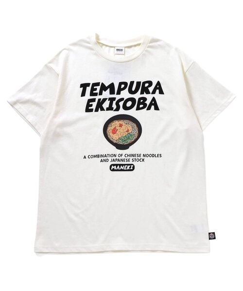 BREEZE（ブリーズ） tシャツ 「リンク」まねき食品 えきそばTシャツ
