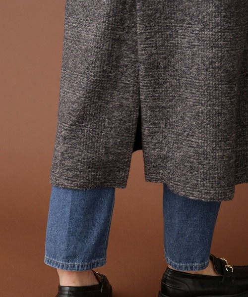 「NANO universe」 チェスターコート 36 ベージュ レディース_画像9