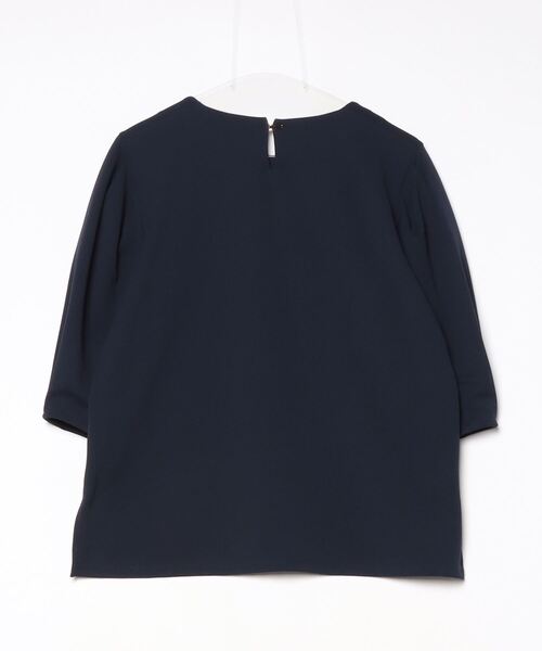 「ROPE' PICNIC」 7分袖カットソー 38 ネイビー レディース