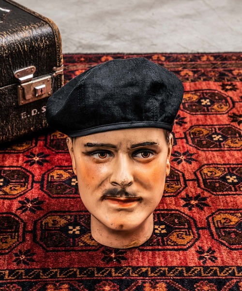 「MRFATMAN」 ベレー帽 M ホワイト メンズ_画像3