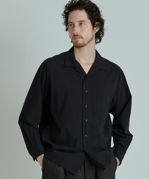 MEN'S BIGI（メンズビギ） シャツ コットンナイロンピーチ起毛