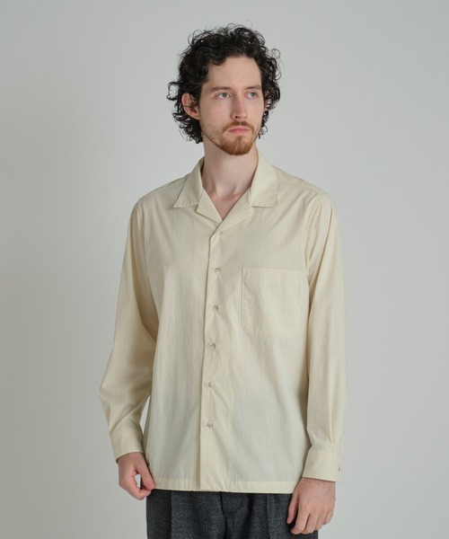 MEN'S BIGI（メンズビギ） シャツ コットンナイロンピーチ起毛