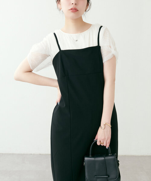 「natural couture」 半袖ブラウス FREE ブラック レディース_画像8