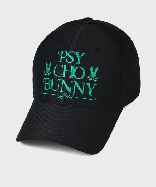#FR2ゴルフRabbits Country Clubメッシュキャップ Psycho Bunny（サイコバニー） メッシュキャップ キャップ 帽子 メンズ