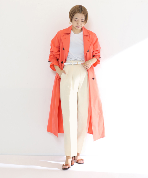 「VERMEIL par iena」 パンツ 36 ベージュ レディース_画像8