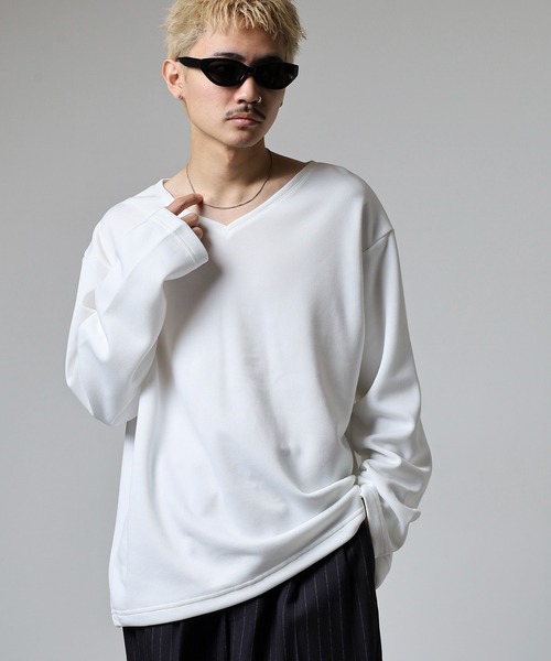 アントン sea VINTAGE ルーズVネック ビッグＴ 長袖 MOT17LS-V_NV_FR.jpg?crop=