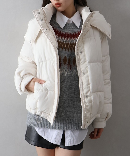 SpRay（スプレイ） ダウンコート ダウンジャケット フード取り外し