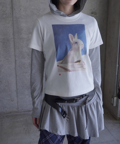 gvgv tシャツ G.V.G.V.（ジーヴィージーヴィー） tシャツ SKY BLUE IN RABBIT TEE