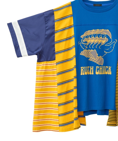 「Candy Stripper」 半袖カットソー FREE ピンク レディース_画像7