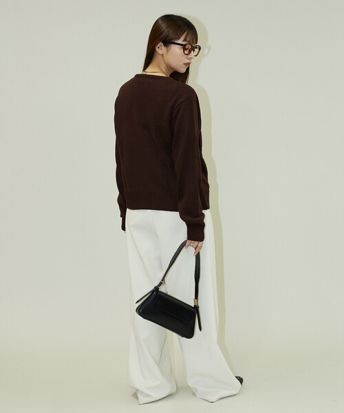PUBLUX（パブリュクス） ニット セーター カシュクールニット 限定展開